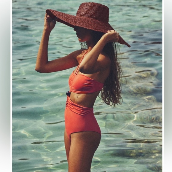 ZARA RAFIA PICTURE HAT - Picture 4 of 5